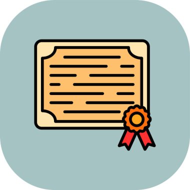 Şeffaf bir arkaplanda sertifika vektör çizimi. Birinci kalite semboller. kavram ve grafik tasarımı için vektör çizgisi düz simgesi.