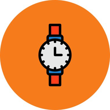 izle simge vektör illüstrasyonu