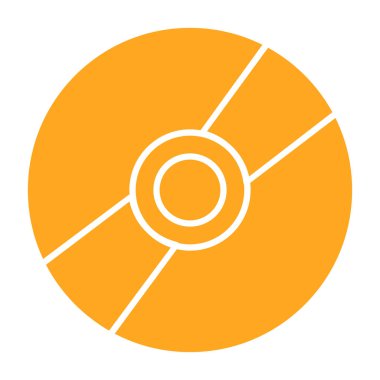 cd simgesi, vektör illüstrasyonu