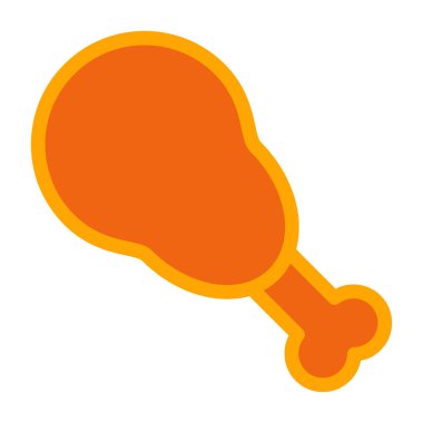 tavuk budu ikon vektör çizimi tasarımı