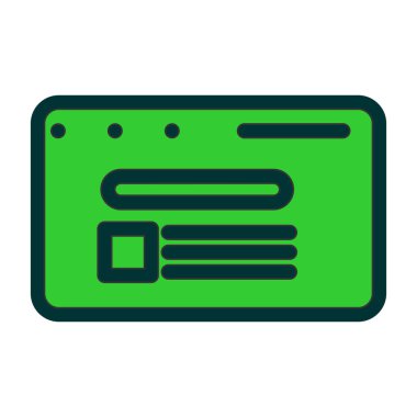 Banka kartı vektör resimleme tasarımı