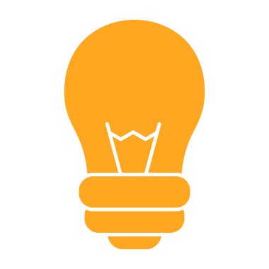 Beyaz arka plan üzerinde izole ampul ışık