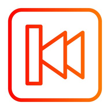 Tek bir harf simgesinin vektör illüstrasyonu