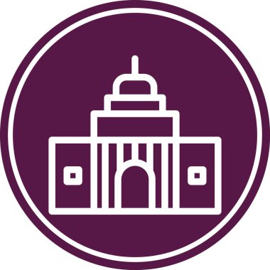 Yapı simgesinin vektör illüstrasyonu