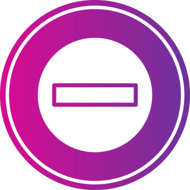 Modern bir simgenin vektör illüstrasyonu