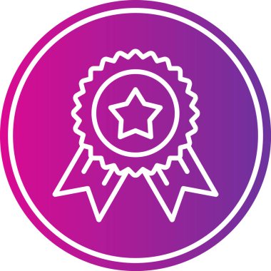 Ödül. Web simgesi basit illüstrasyon