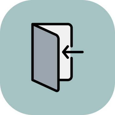 kitap simgesi, vektör illüstrasyonu