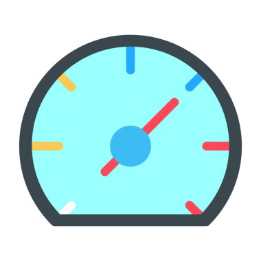 Saat. Web simgesi vektör illüstrasyonu