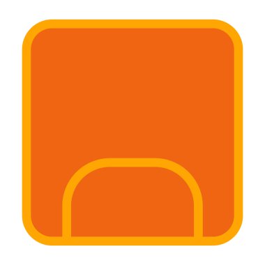 Beyaz bir arka planda vektör illüstrasyon izole boş etiket