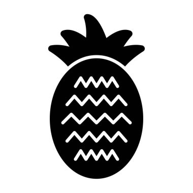 meyve simgesi, vektör illüstrasyonu