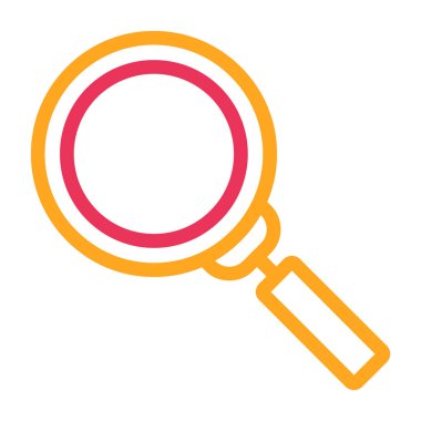 Bir bardak kırmızı renkli büyüteç.