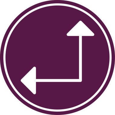 ok yönü simgesi, vektör illüstrasyonu