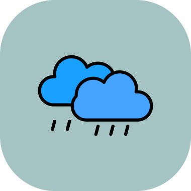 Soyut arkaplanda bulut simgesi izole edildi