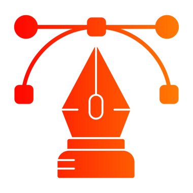 Modern bir simgenin vektör illüstrasyonu
