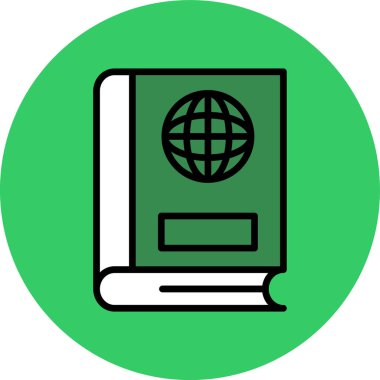 modern simge vektör illüstrasyonu, tatil