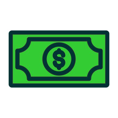 para vektörü renk simgesi