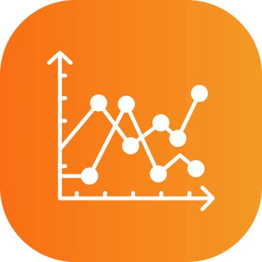 iş grafiği ikon vektör illüstrasyonu