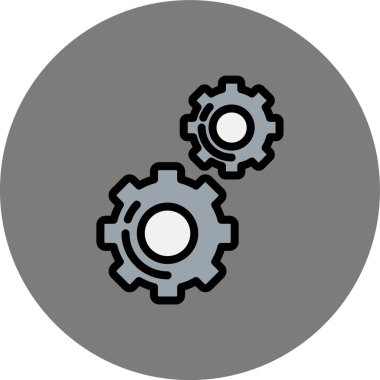 seo modern simgesinin vektör illüstrasyonu