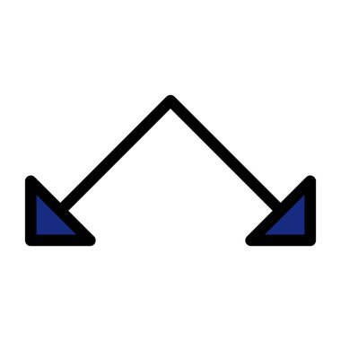 ok simgesi vektör illüstrasyonu