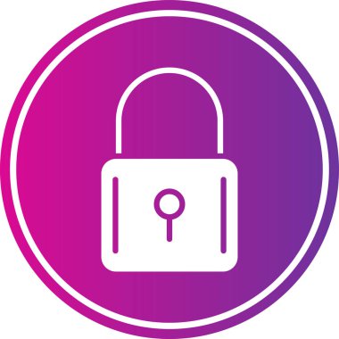 ikon vektör illüstrasyonunu kilitle