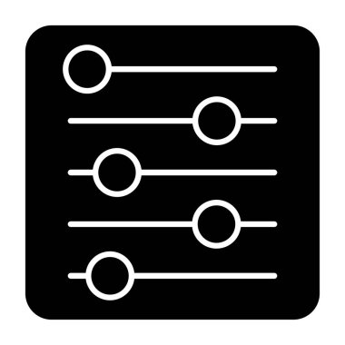 devre kartı simgesi vektör illüstrasyonu