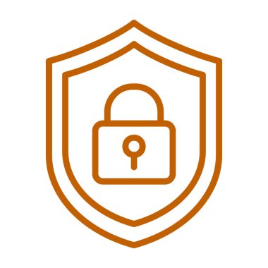 ikon vektör illüstrasyonunu kilitle