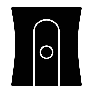 Hotel Icon. Hotel vector Icon web için basit çizimi