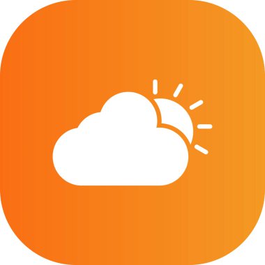 Hava simgesinin vektör illüstrasyonu