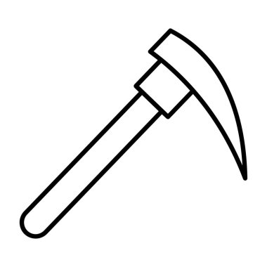 Balta simgesi. Vektör illüstrasyonu