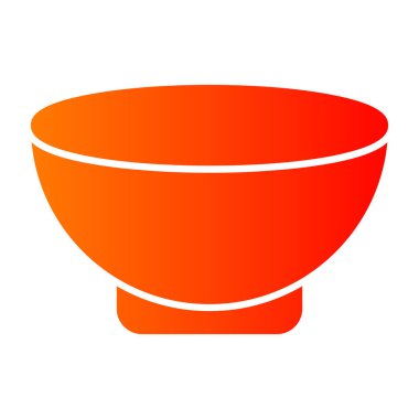 kase simgesi, düz tasarım