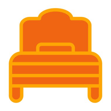 kanepe ikonu vektör illüstrasyonu