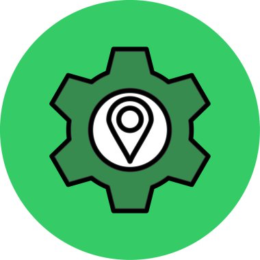 Pusula simgesi vektör resimlemesi