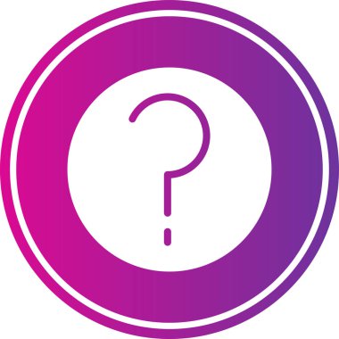 soru işareti vektör simgesi