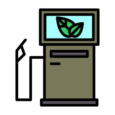 Modern b simgesinin vektör illüstrasyonu