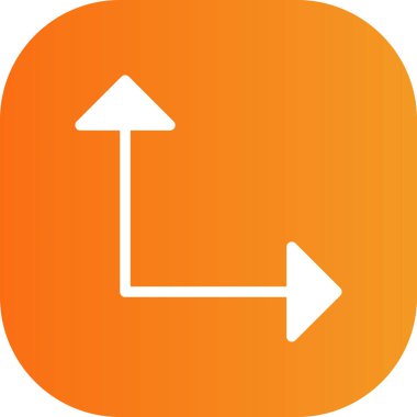 ok simgesi vektör illüstrasyonu