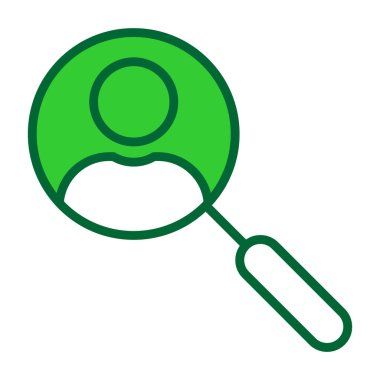 Arama simgesi vektör illüstrasyonu