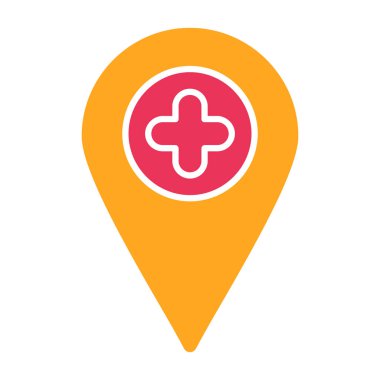 Harita işaretleyici vektör illüstrasyonuName