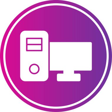 Modern dizüstü bilgisayar simgesinin vektör illüstrasyonu