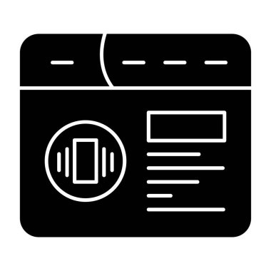 İş için web tasarım simgesi