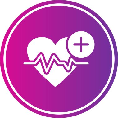 Vektör Kalp Simgesi illüstrasyonu