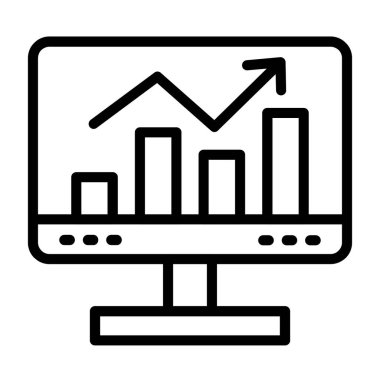 bilgisayar simgesi vektör illüstrasyonu