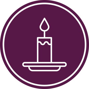 Mum. Web simgesi basit illüstrasyon