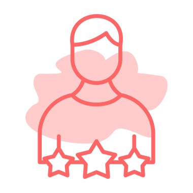 Modern simgenin vektör illüstrasyonu