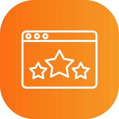 seo modern simgesinin vektör illüstrasyonu