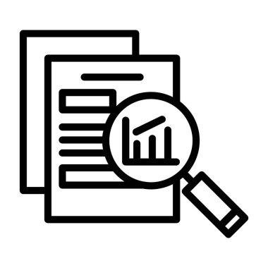 Büyüteç simgesi, satır biçimi ile analiz grafiği