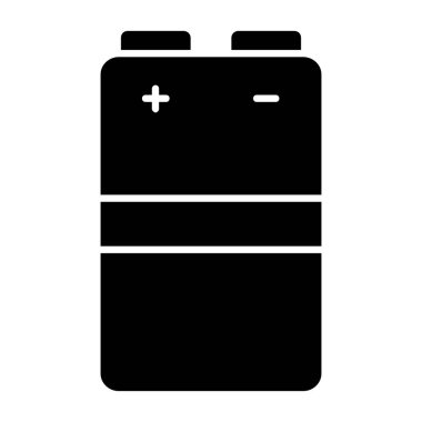 Pil. Web simgesi basit illüstrasyon