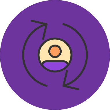 Seo simgesinin vektör illüstrasyonu