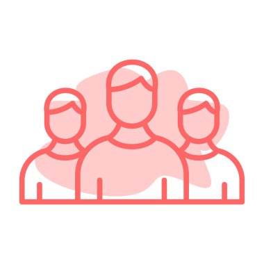 insanlar grup ikon vektör illüstrasyon tasarımı