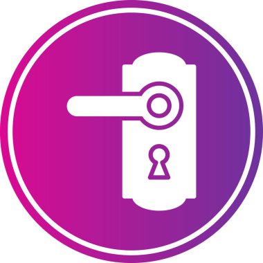 Anahtar. Web simgesi basit illüstrasyon