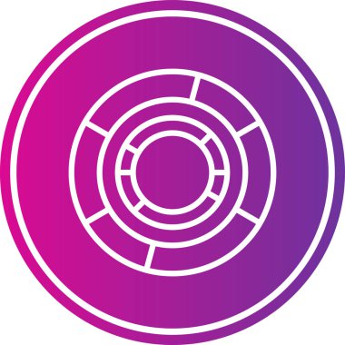 seo modern simgesinin vektör illüstrasyonu